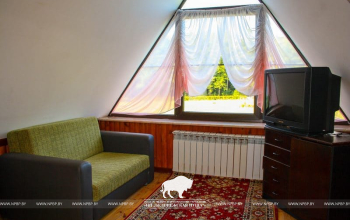 Гасцявыя пакоі на тэрыторыі лясніцтваў.