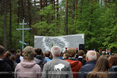 Митинг-реквием в деревне Лески