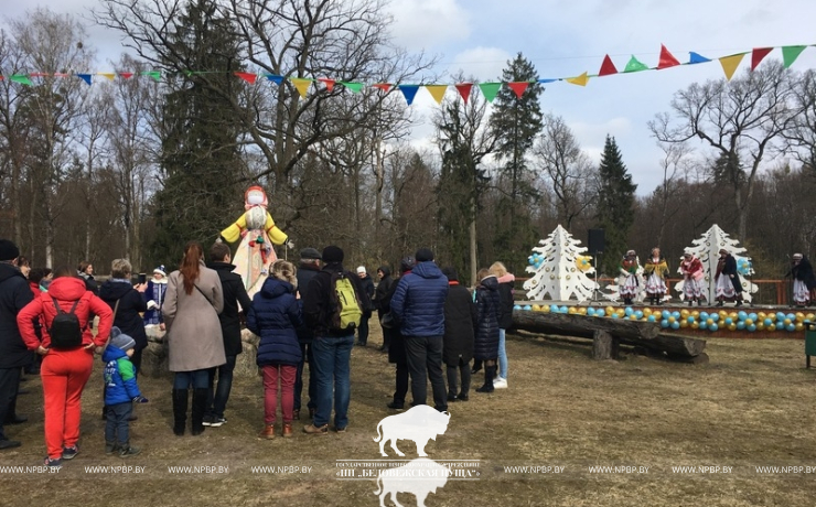 В столице Нового года – Беловежской пуще проводили зиму и встретили весну