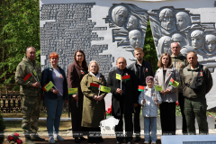 Митинг-реквием в деревне Лески