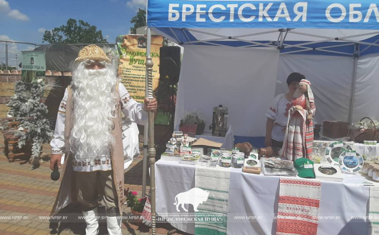 ГПУ НП "Беловежская пуща" принимает участие в культурно-спортивном фестивале "Вытокі"