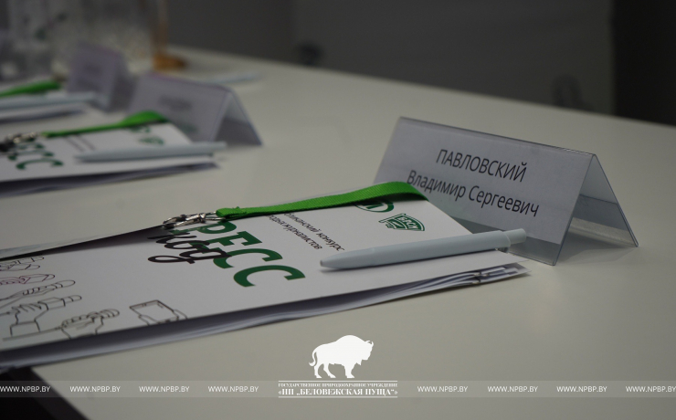 Александра Бульчук на республиканском этапе конкурса "Пресс-код"