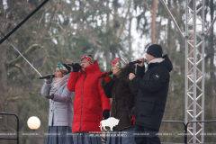 Прошла встреча Снегурочки в Поместье Деда Мороза в Беловежской пуще 