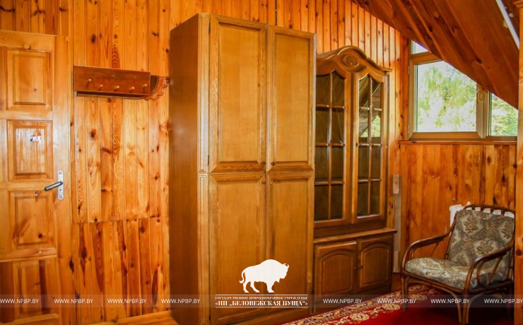 Гасцявыя пакоі на тэрыторыі лясніцтваў.
