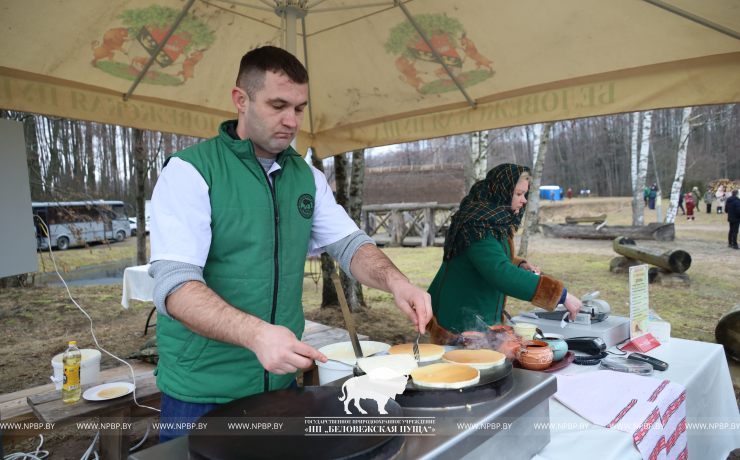 1-2 марта прошли народные гуляния «Масленица в Беловежской пуще»! 