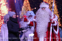 Белорусский Дед Мороз на дне рождения Российского Деда Мороза в Великом Устюге