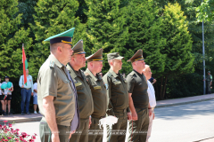 В ГПУ НП «Беловежская пуща» состоялось торжественное открытие обновленного памятника погибшим героям-пулеметчикам