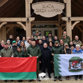 Республиканский субботник в Беловежской пуще