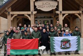 Республиканский субботник в Беловежской пуще