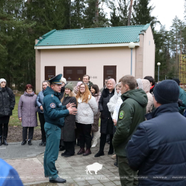 Занятие по использованию первичных средств пожаротушения