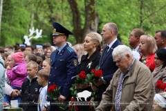 Митинг-реквием в деревне Лески