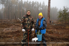 Посадка лесных культур в рамках акции  «Дай лесу новае жыццё!»