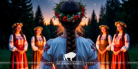 Народное гуляние «Вечер на Ивана Купалу» в Беловежской пуще