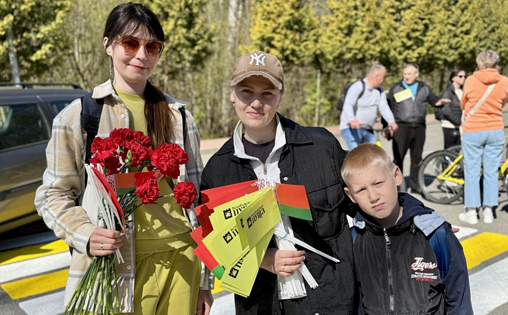 В «БЕЛОВЕЖСКОЙ ПУЩЕ» ПРОШЁЛ ПАТРИОТИЧЕСКИЙ ВЕЛОПРОБЕГ