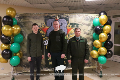 Поздравили с праздником 23 февраля