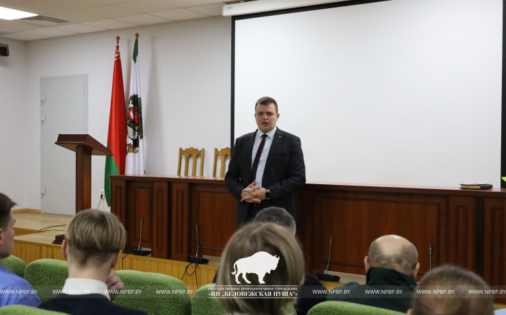 Торжественное мероприятие ко Дню памяти воинов-интернационалистов в ГПУ НП «Беловежская пуща»